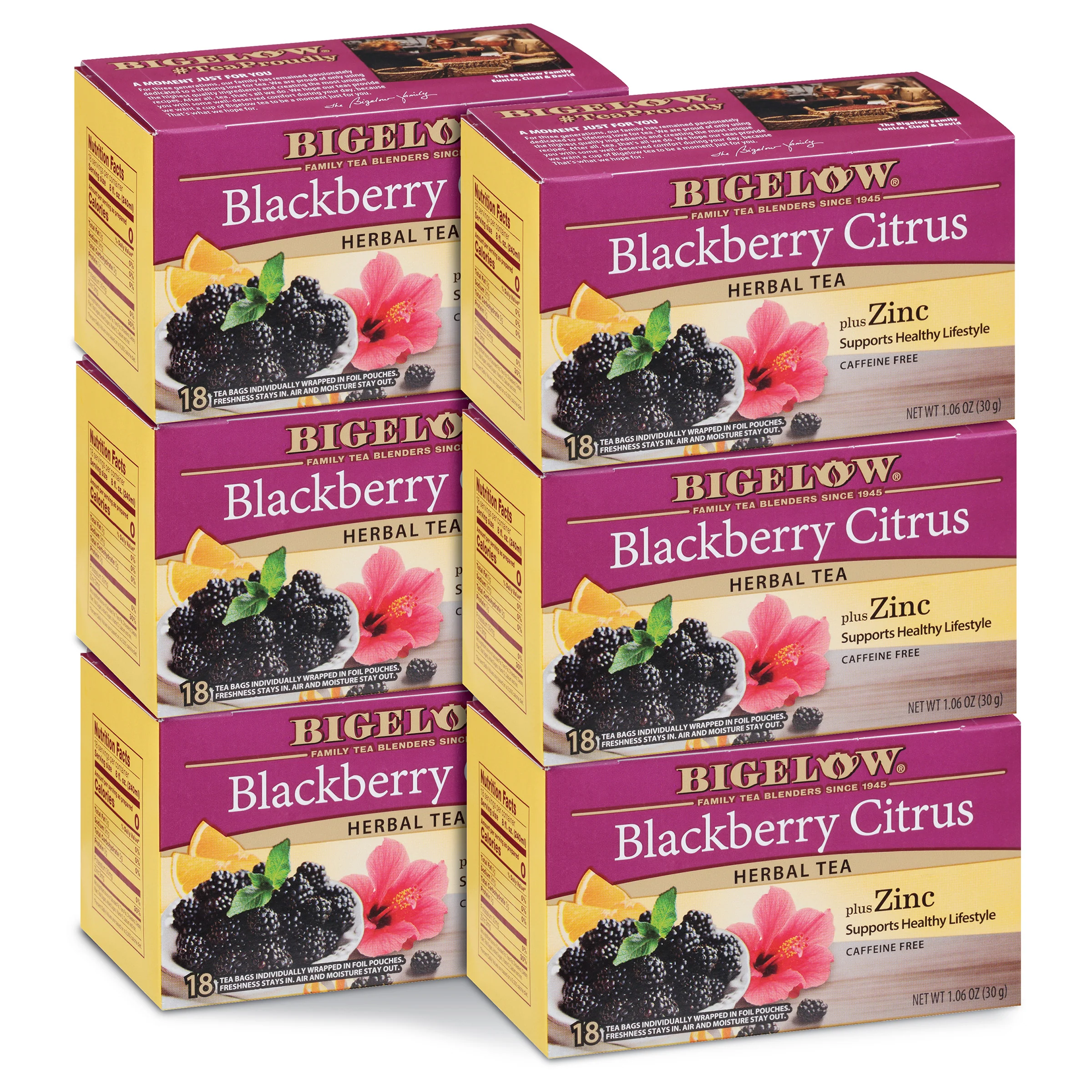 Blackberry Citrus Plus Zinc Herbal Tea - Image 8
