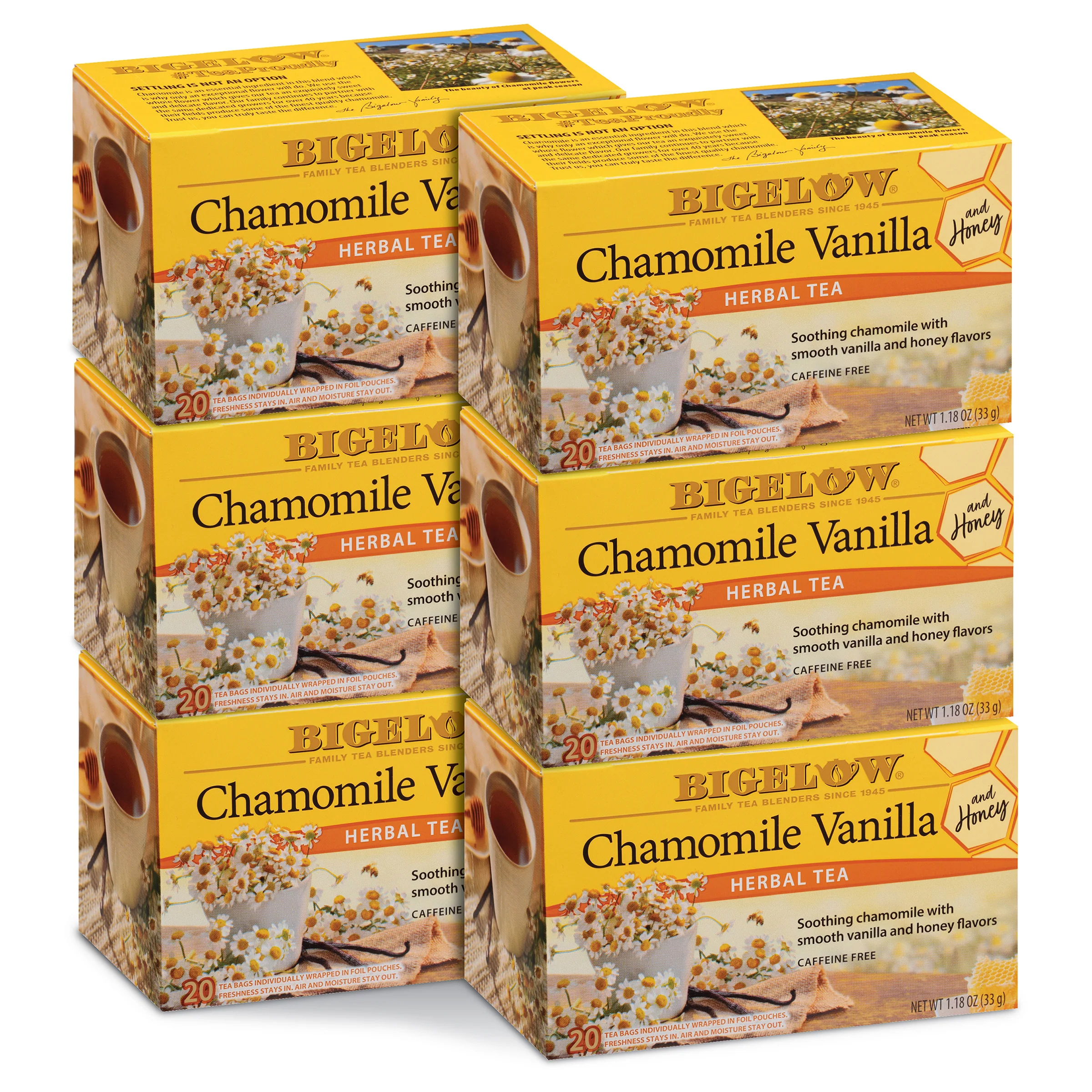 Chamomile Vanilla Honey Herbal Tea - Image 8
