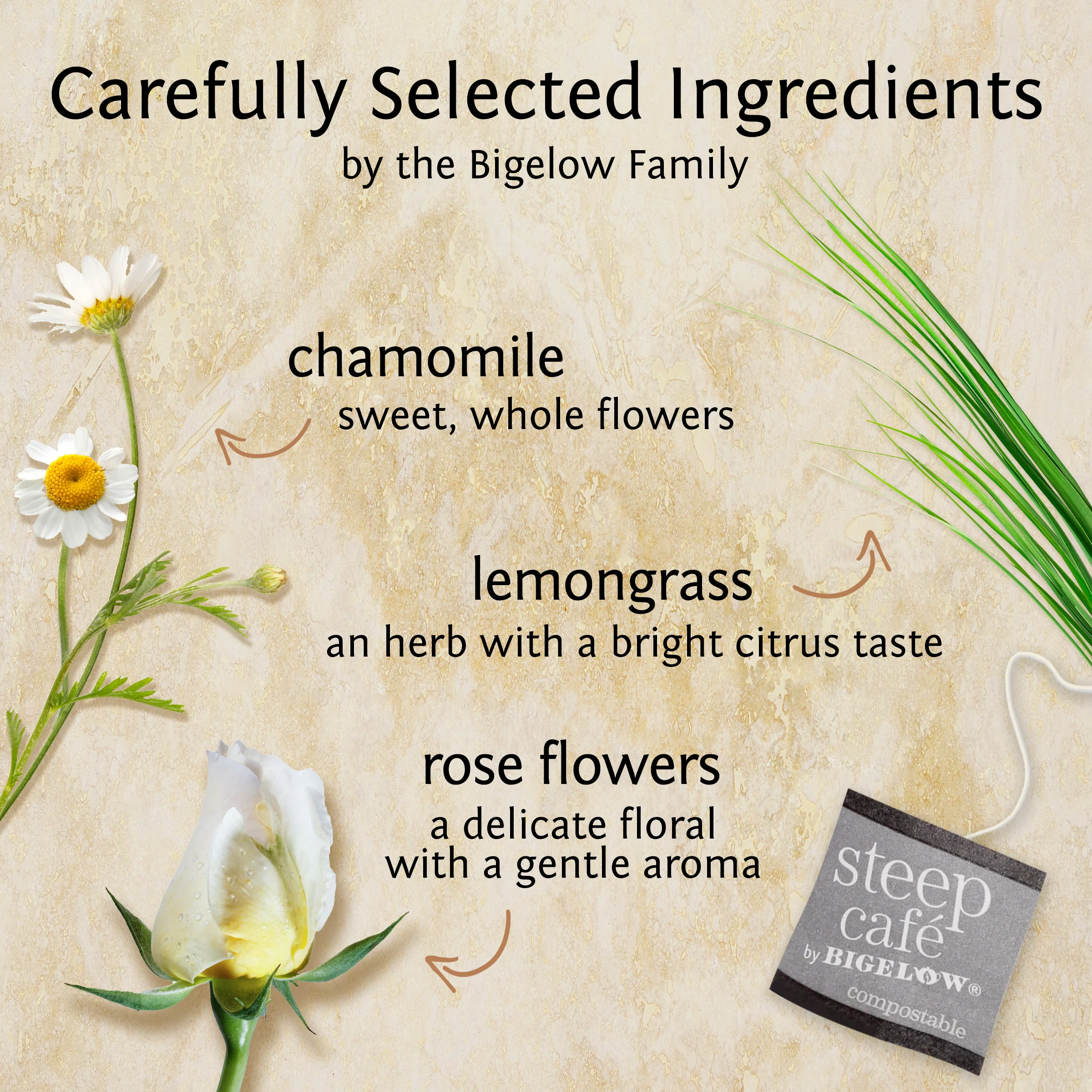 citrus chamomile full leaf herbal tea - Image 3