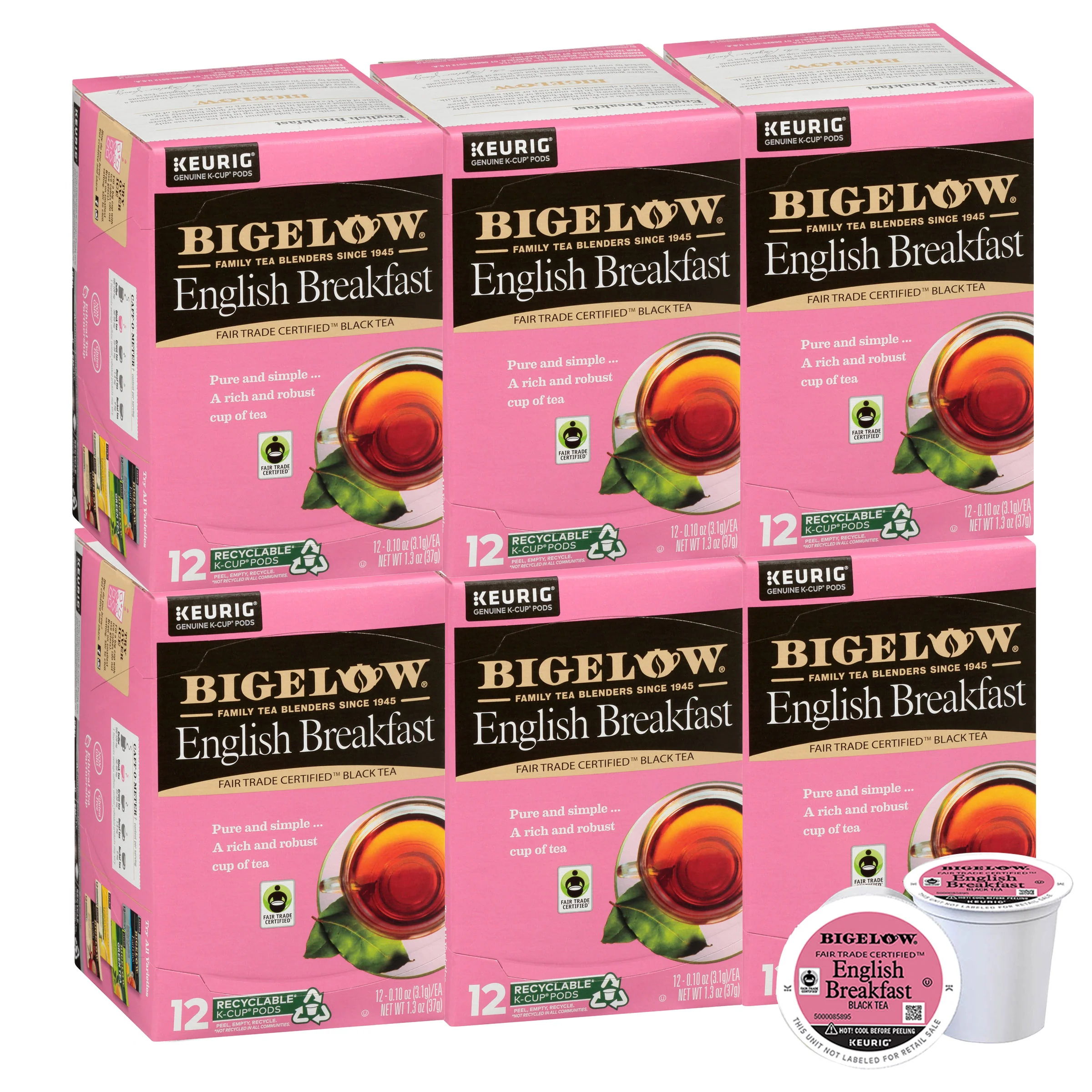 English Breakfast Black Tea K-Cup® Pods 12 Count - Image 7