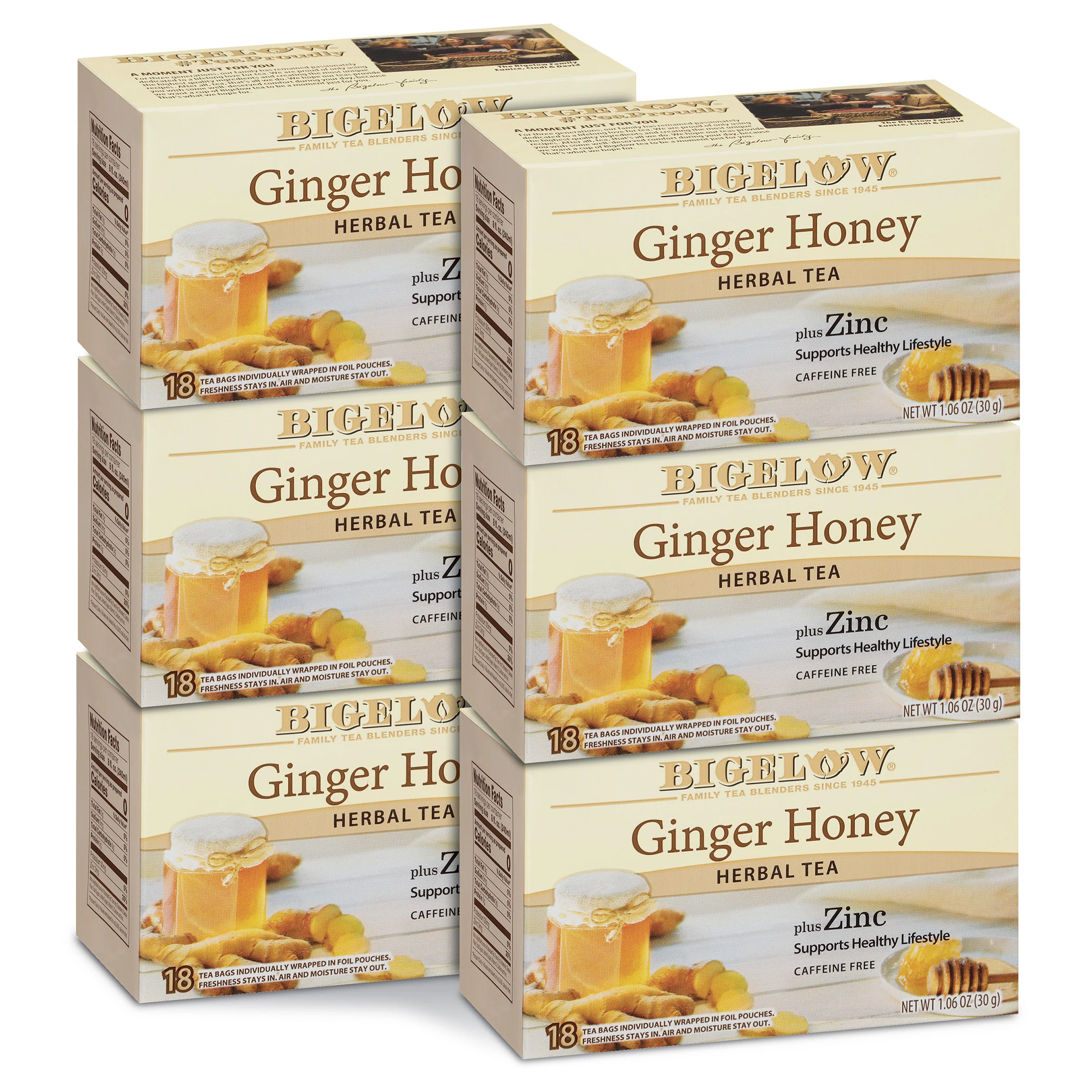 Ginger Honey plus Zinc Herbal Tea - Image 8