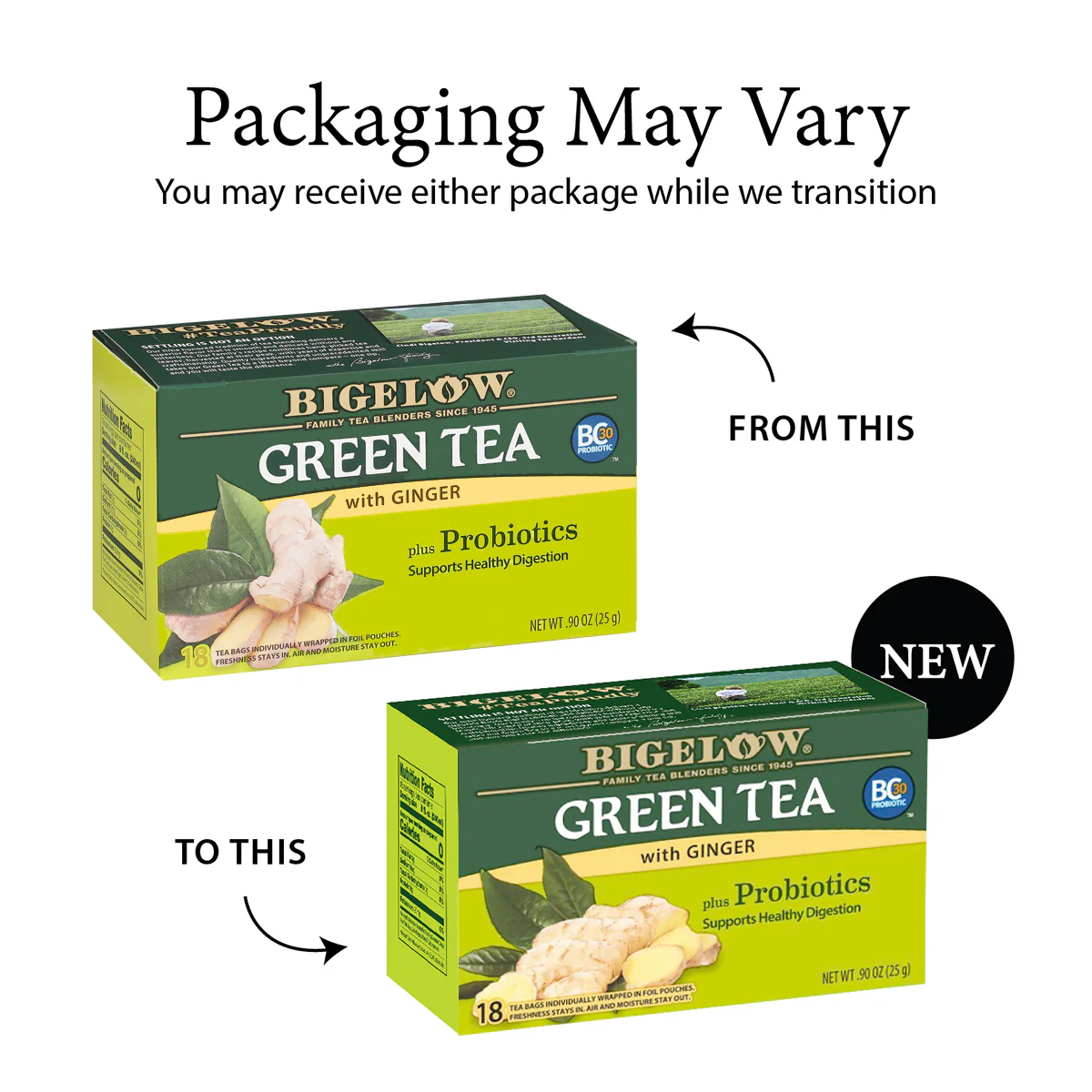 Green Tea with Ginger plus Probiotics - Image 5
