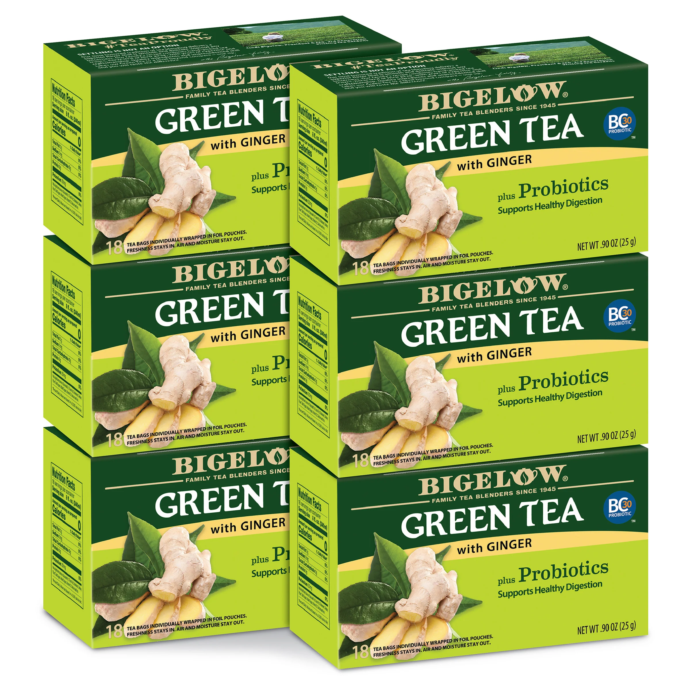 Green Tea with Ginger plus Probiotics - Image 9