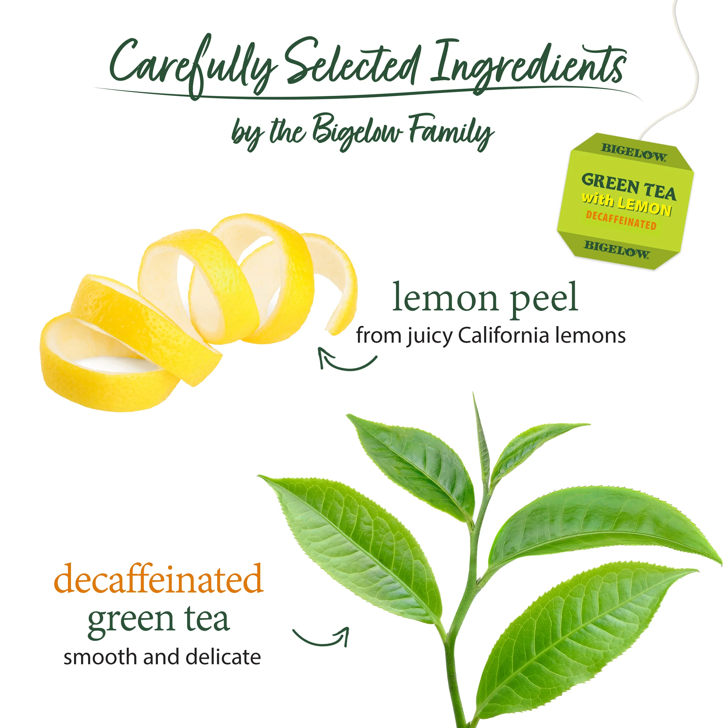 Green Tea with Lemon Decaf - Image 3