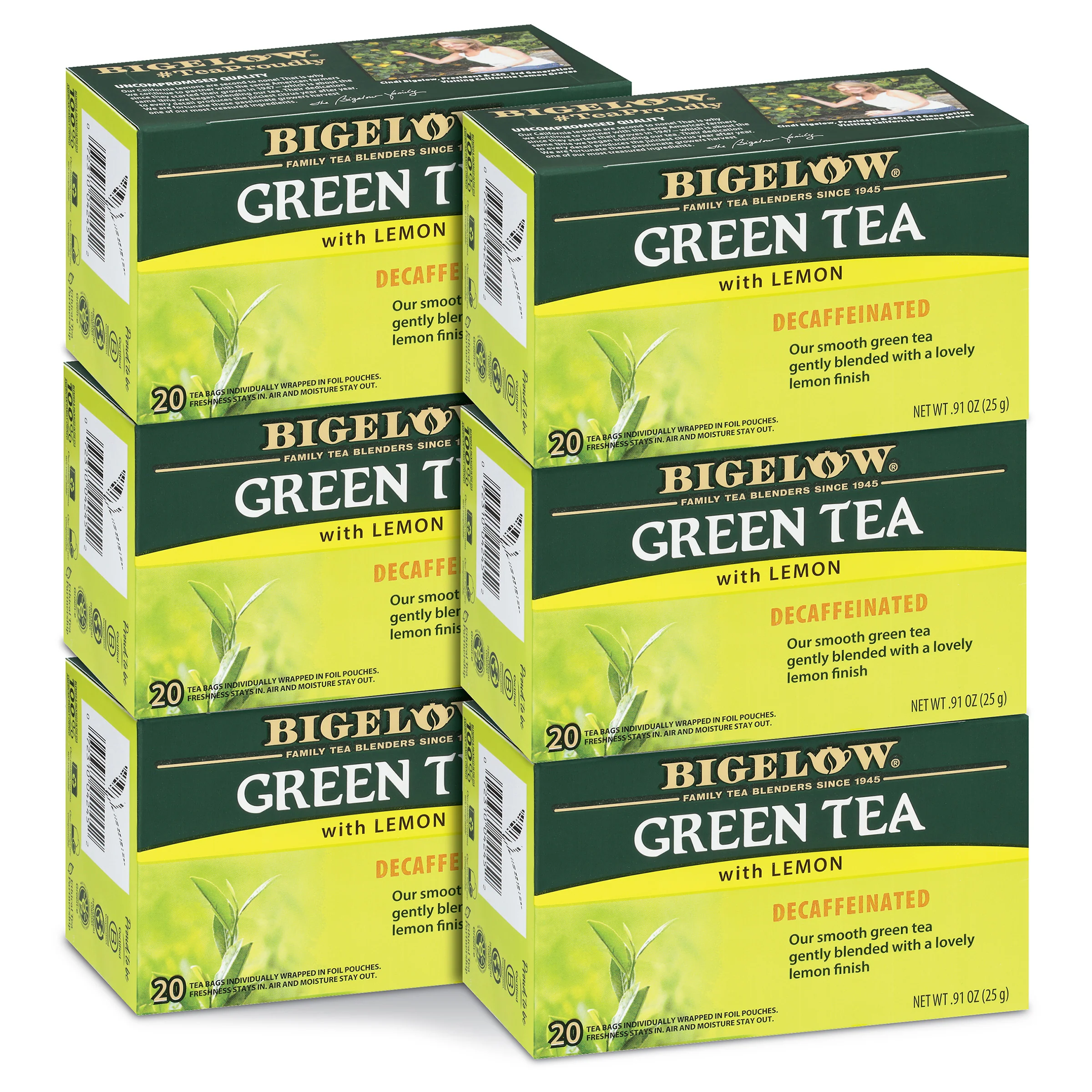 Green Tea with Lemon Decaf - Image 8