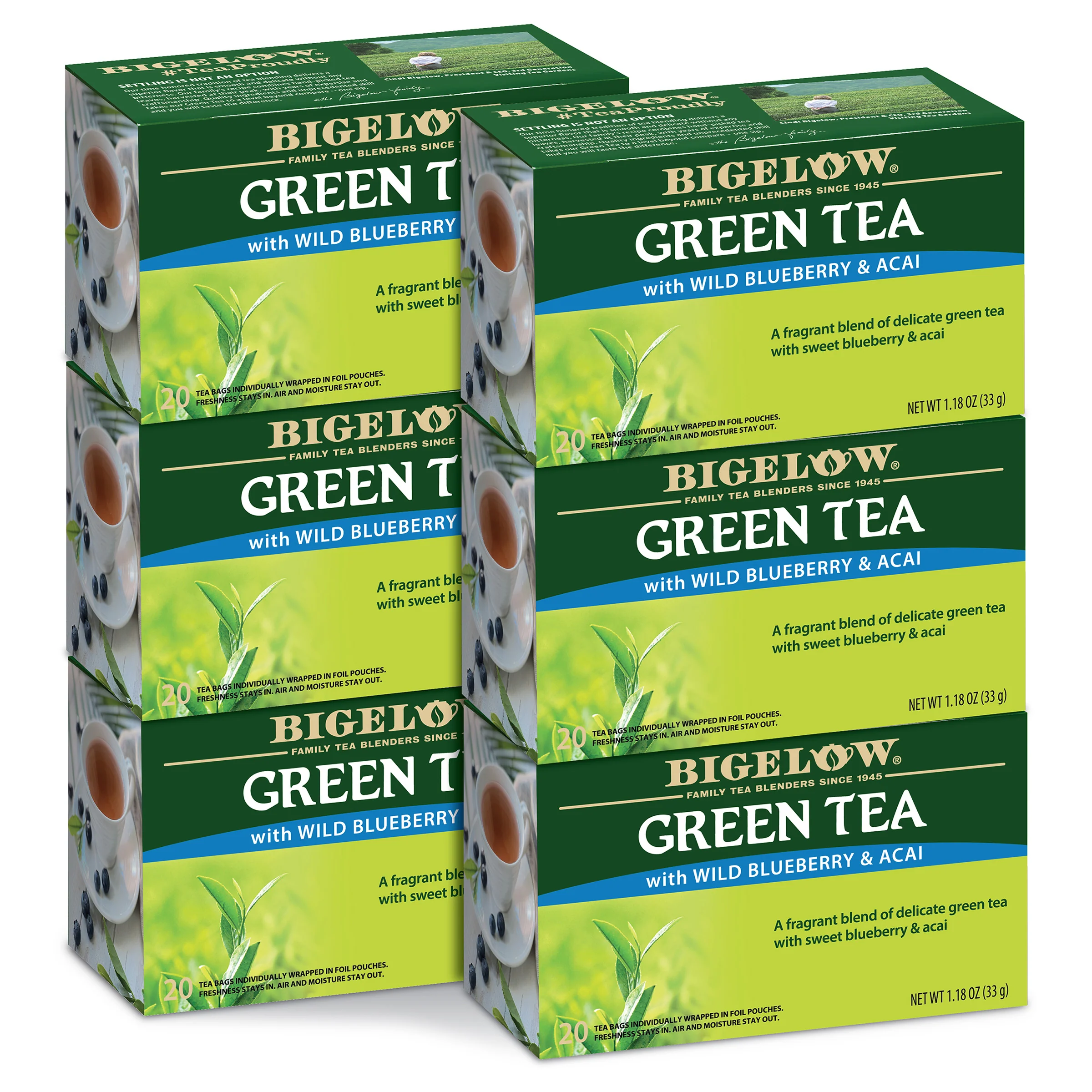 Green Tea with Wild Blueberry Acai - Image 8