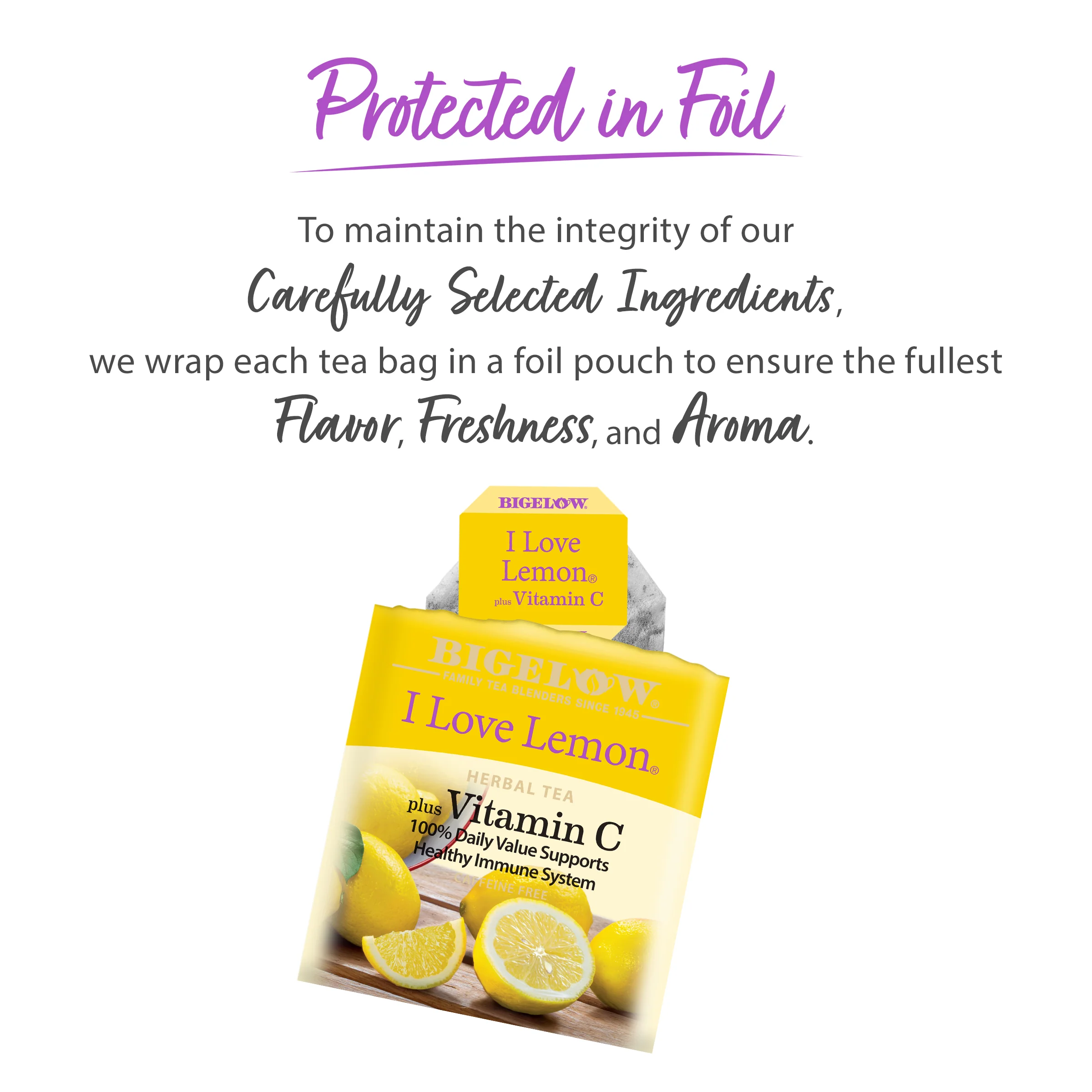 I Love Lemon® Plus Vitamin C Herbal Tea - Image 4