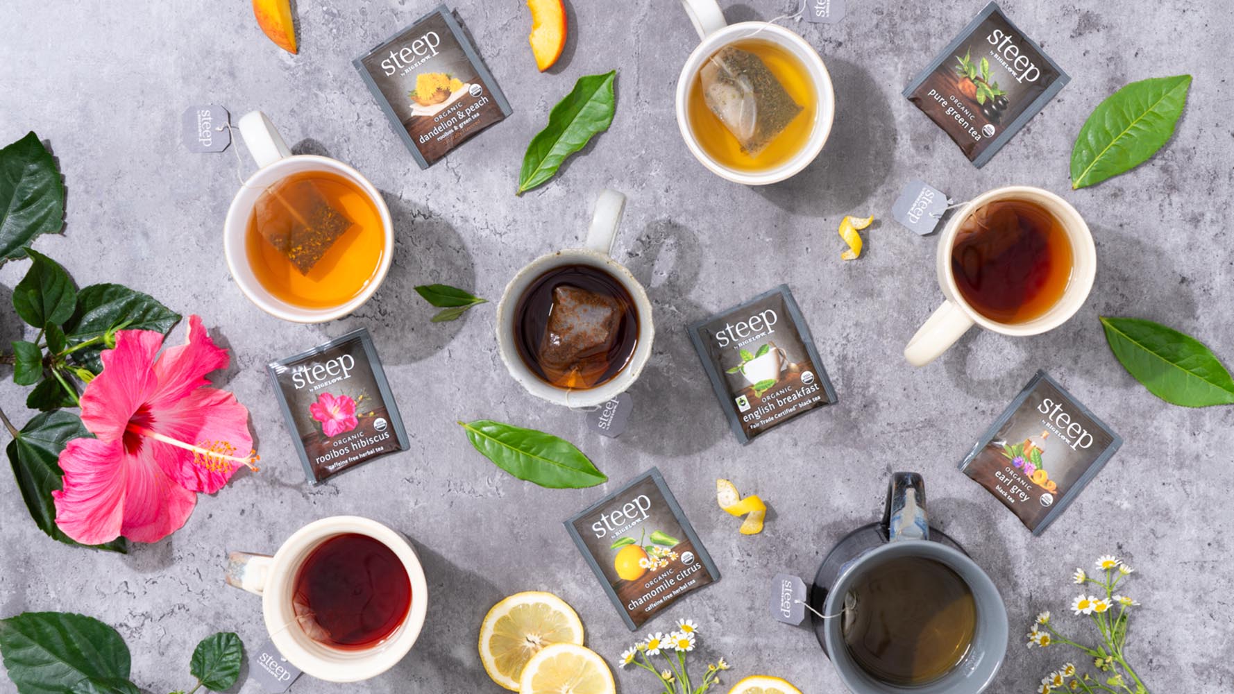 organic black, green and herbal tea 6 flavor variety pack - Image 2