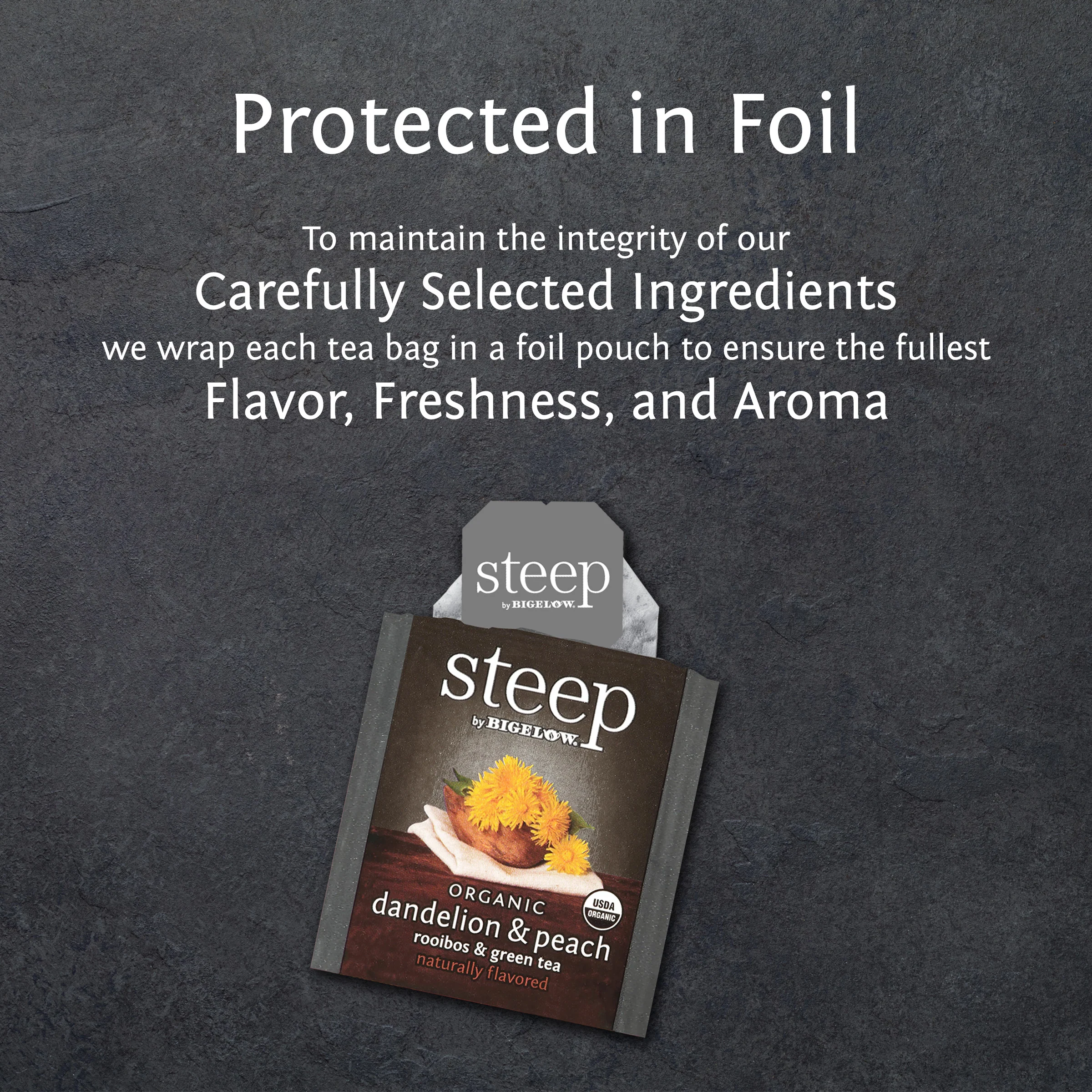 organic dandelion and peach rooibos and green tea - Image 4