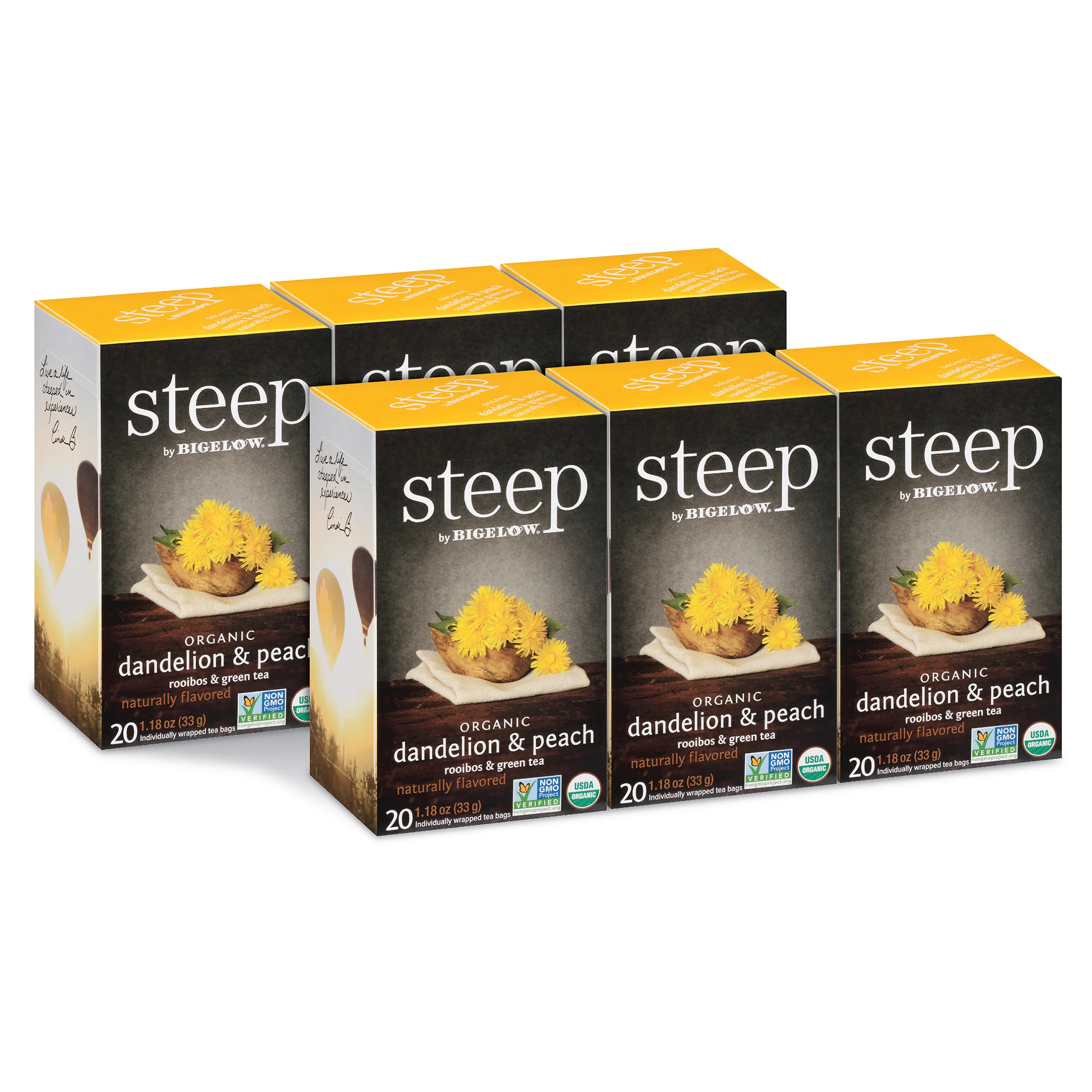 organic dandelion and peach rooibos and green tea - Image 8