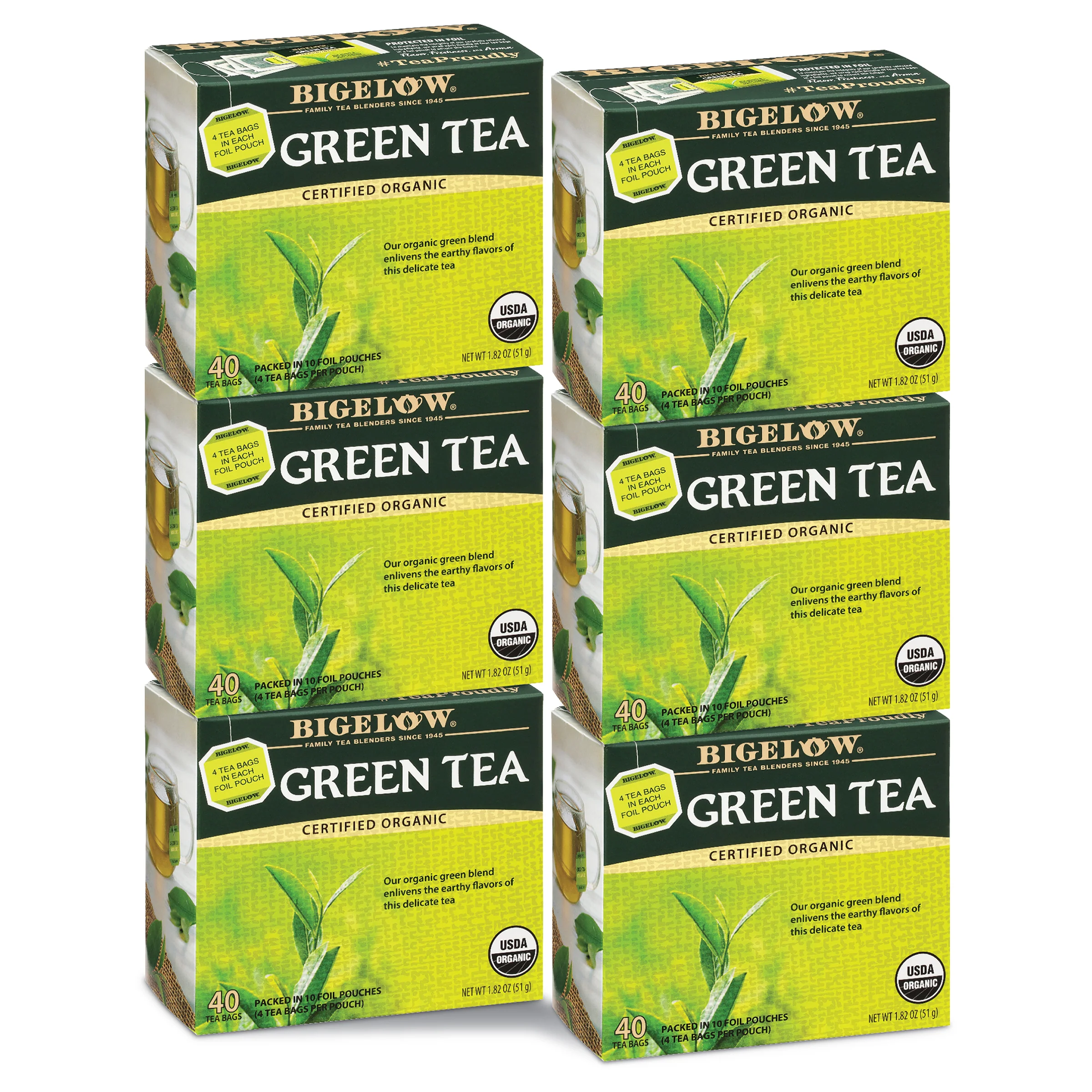 Organic Green Tea 40 Count - Image 8