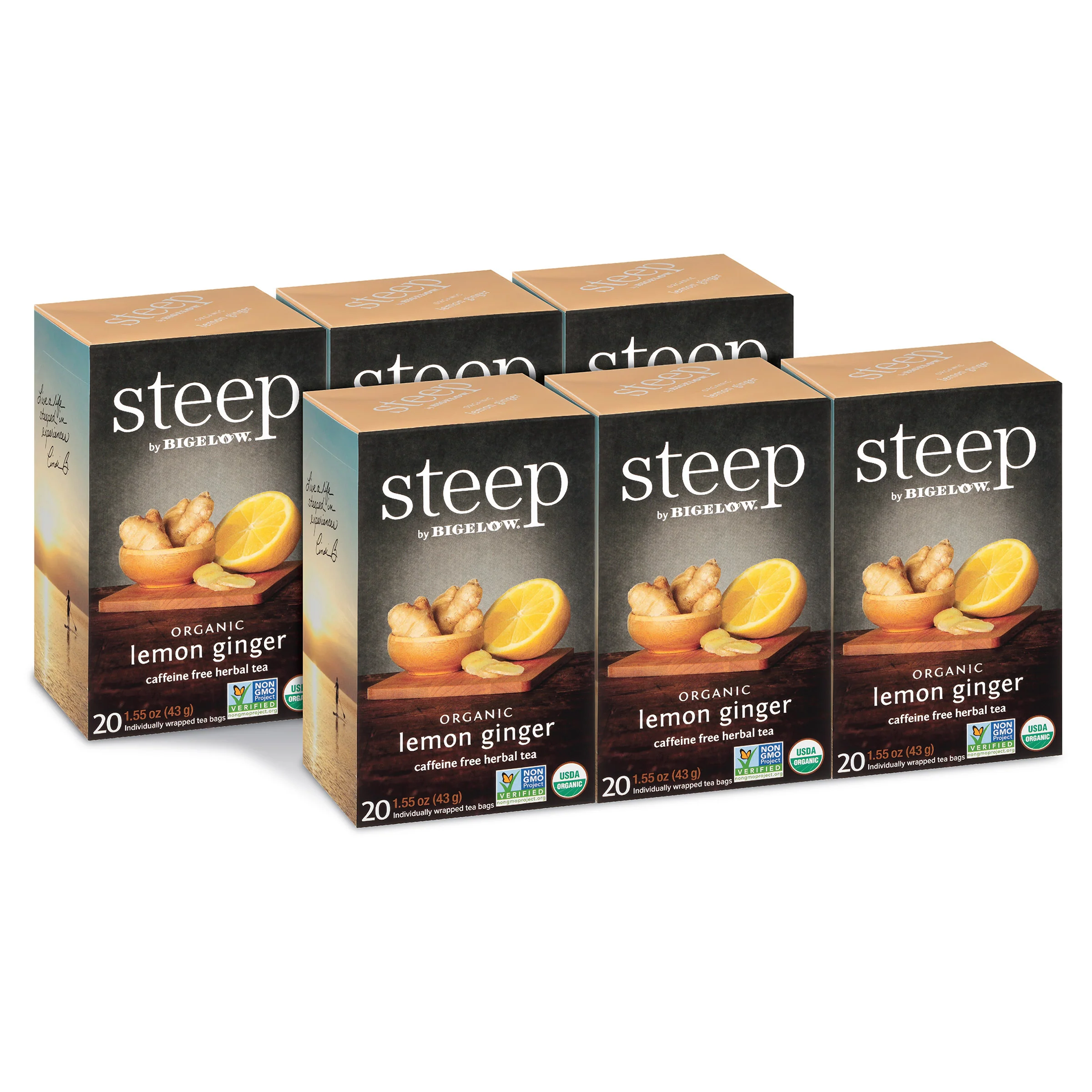 organic lemon ginger herbal tea - Image 8