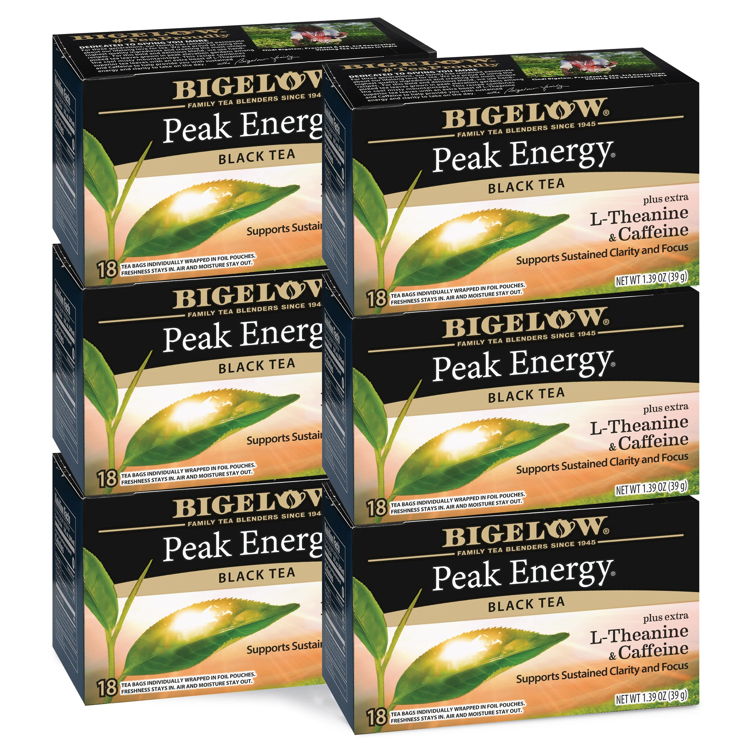 Peak Energy™ plus Extra L-Theanine And Caffeine Black Tea - Image 9