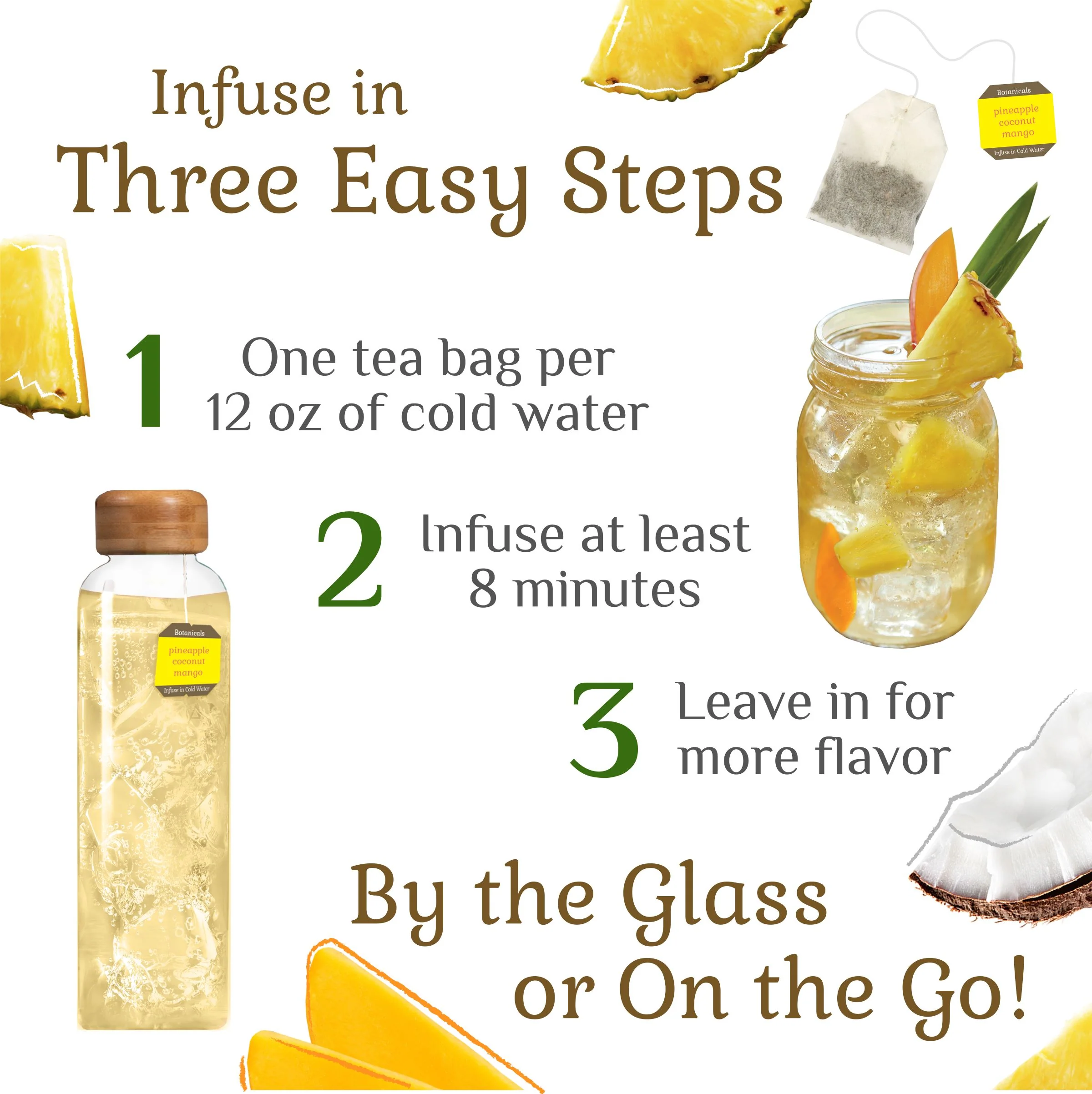 Pineapple Coconut Mango Cold Water Infusion - Image 9