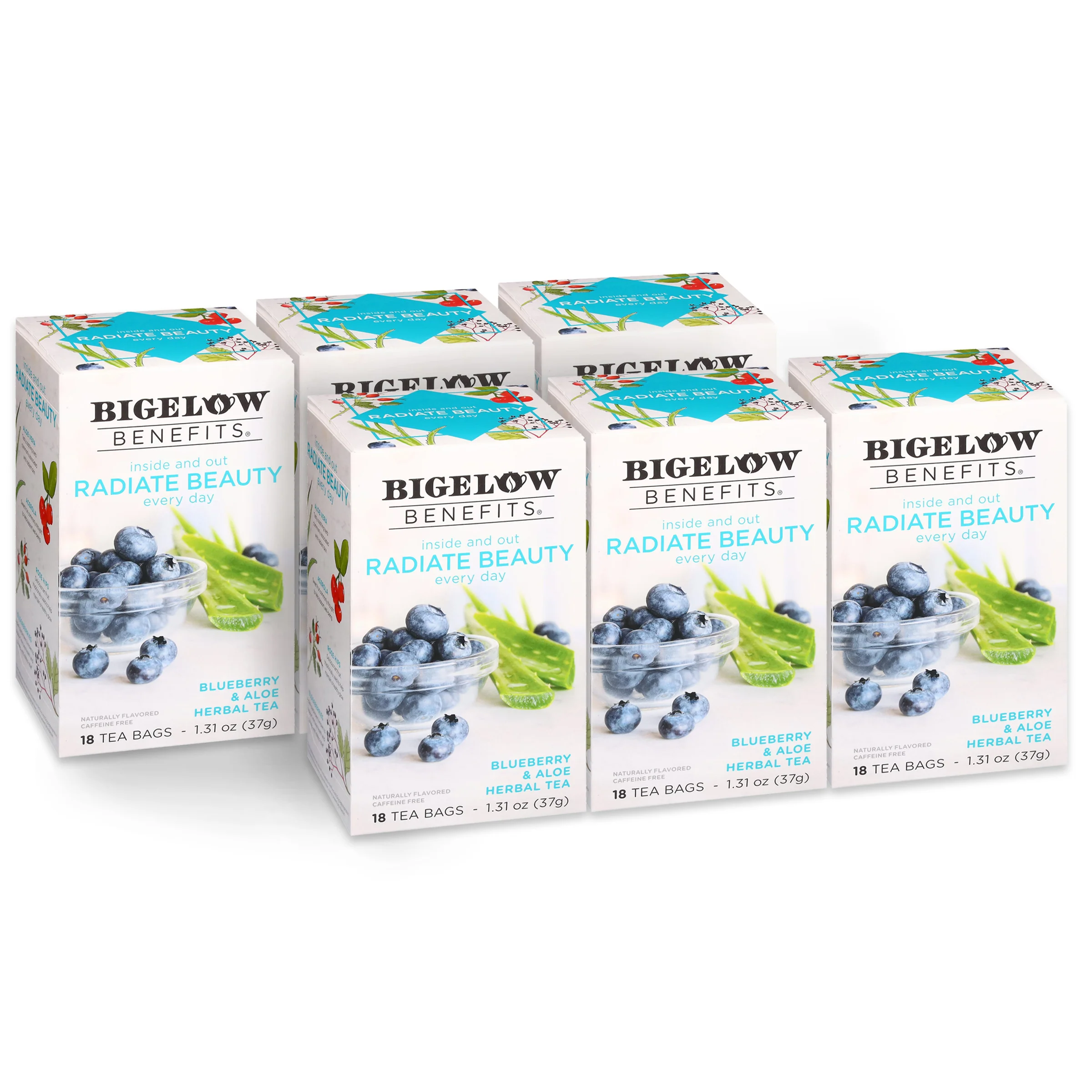 Radiate Beauty Blueberry and Aloe Herbal Tea - Image 8
