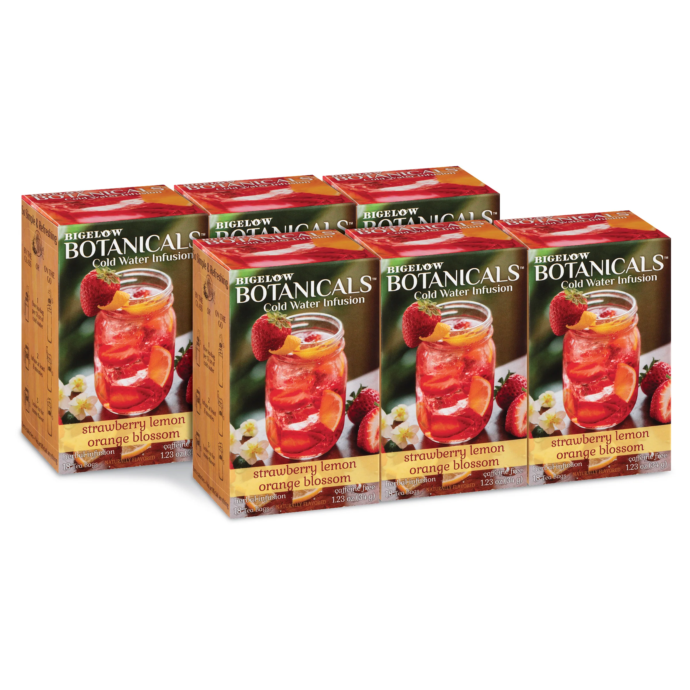 Strawberry Lemon Orange Blossom Cold Water Infusion - Image 8