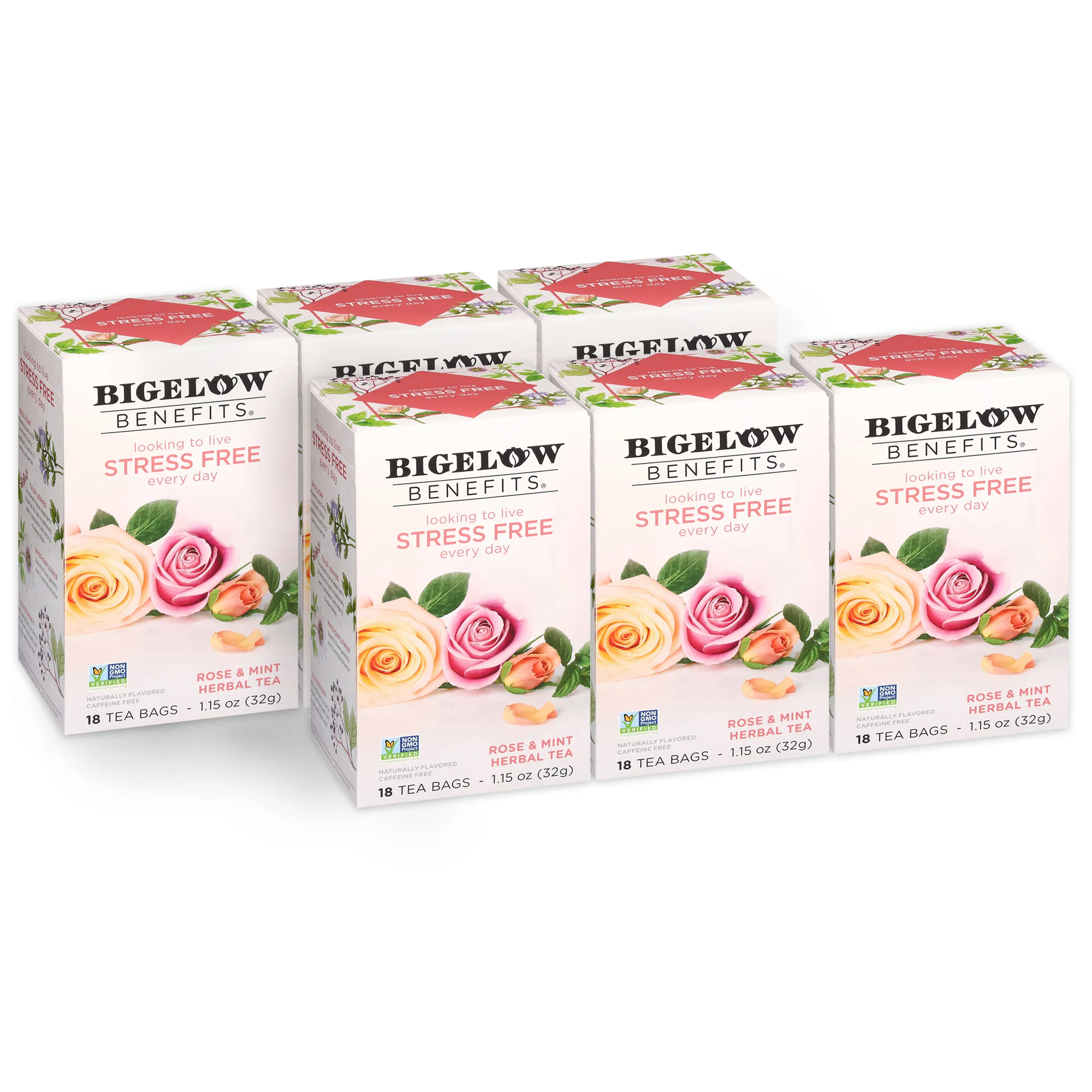 Stress Free Rose and Mint Herbal Tea - Image 8
