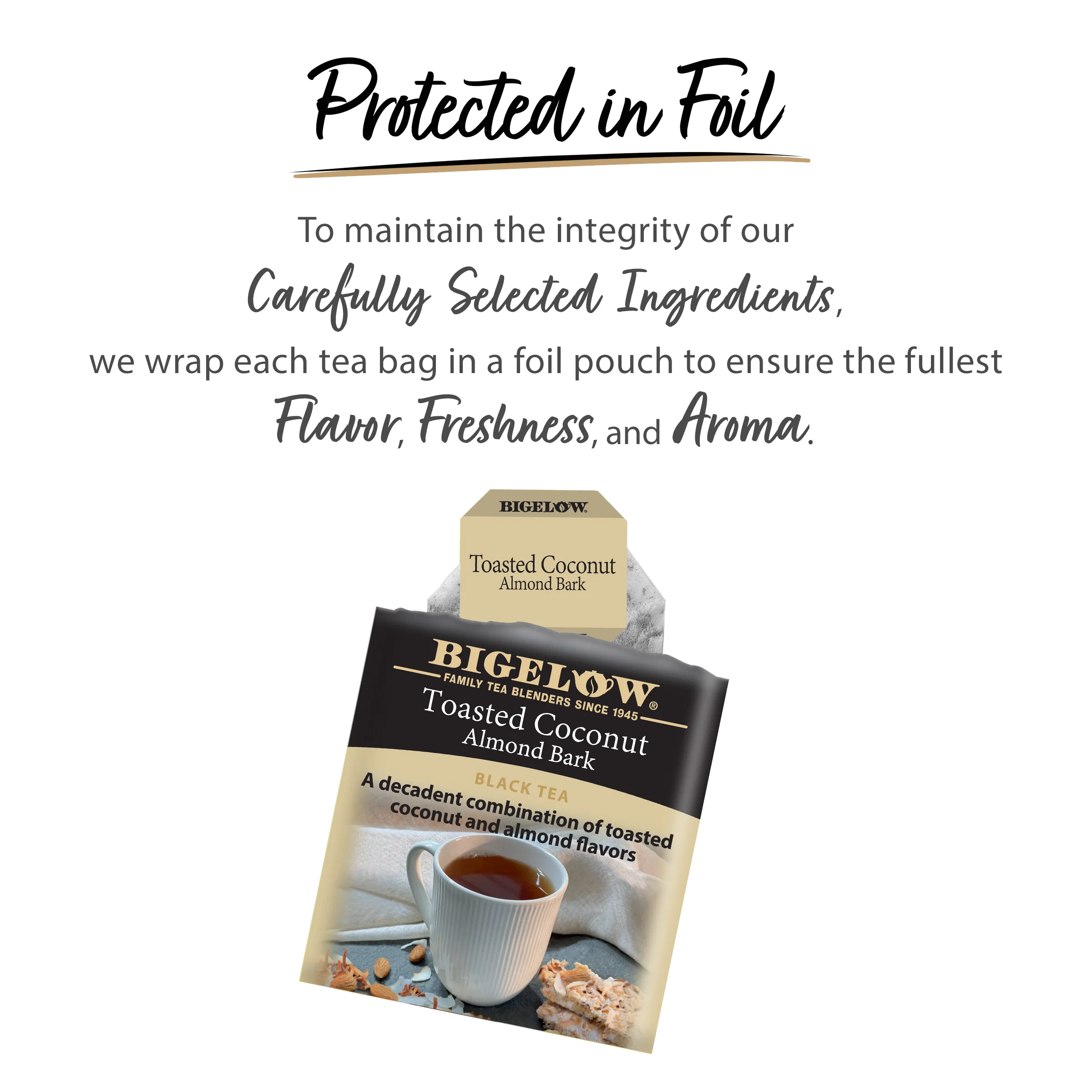 Toasted Coconut Almond Bark Black Tea - Image 4