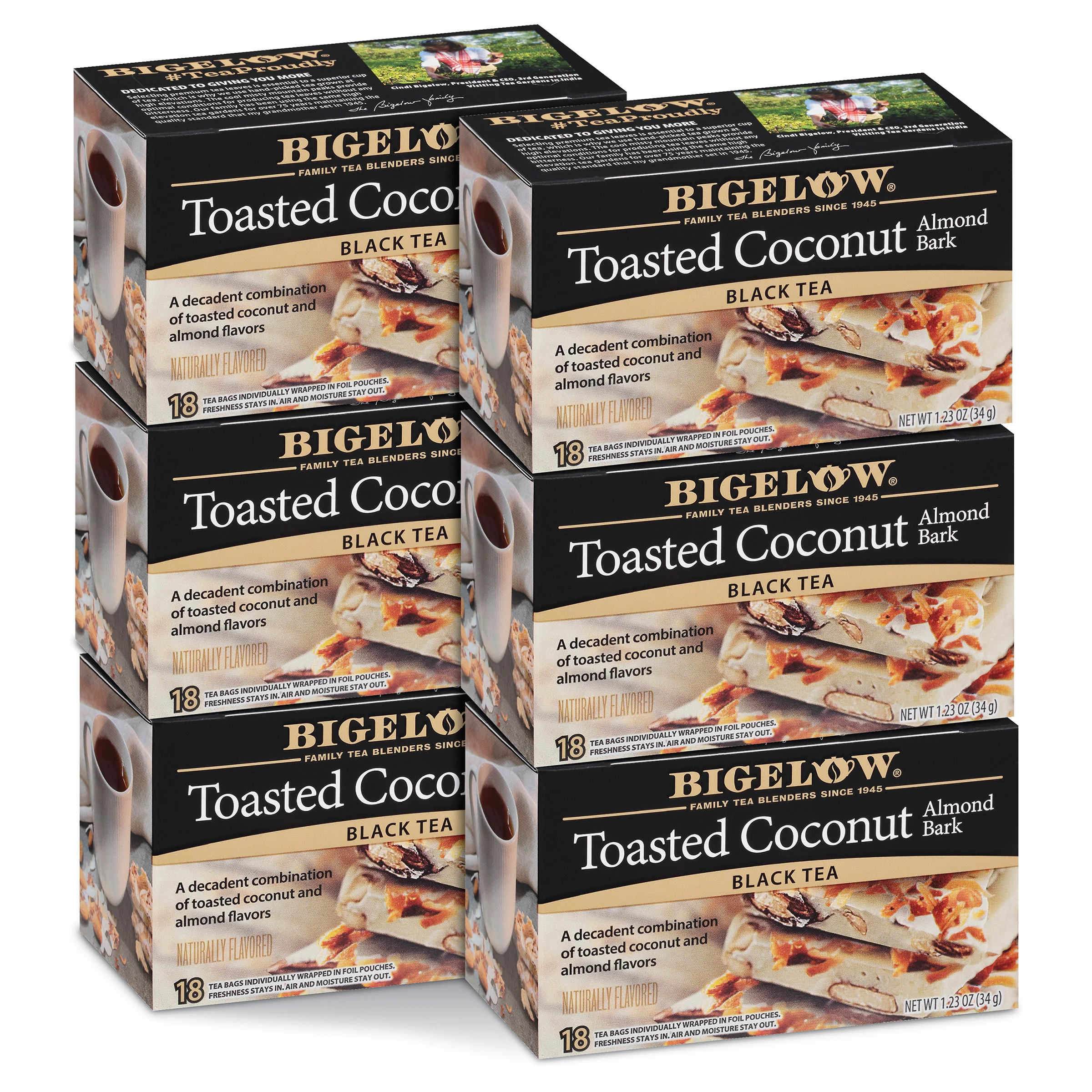 Toasted Coconut Almond Bark Black Tea - Image 8