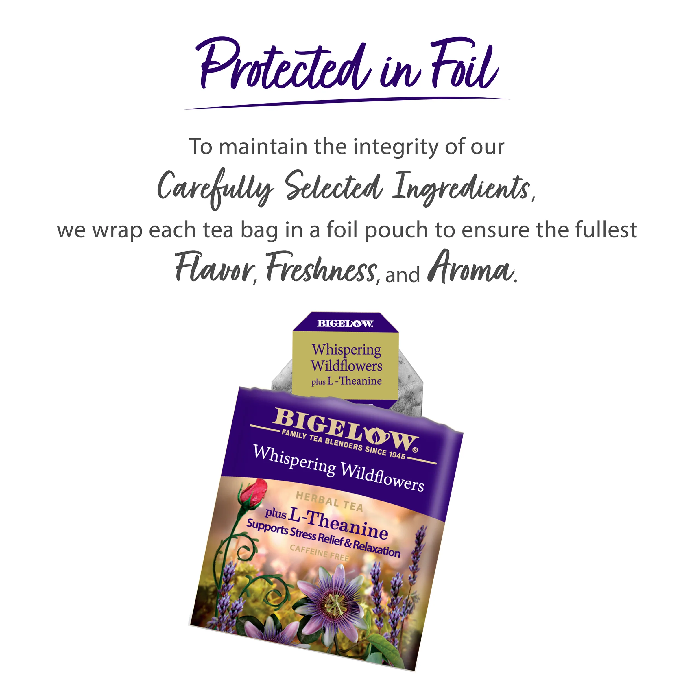 Whispering Wildflowers™ plus L-Theanine Herbal Tea - Image 4